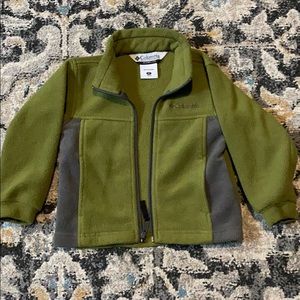Columbia youth 4T fleece jacket